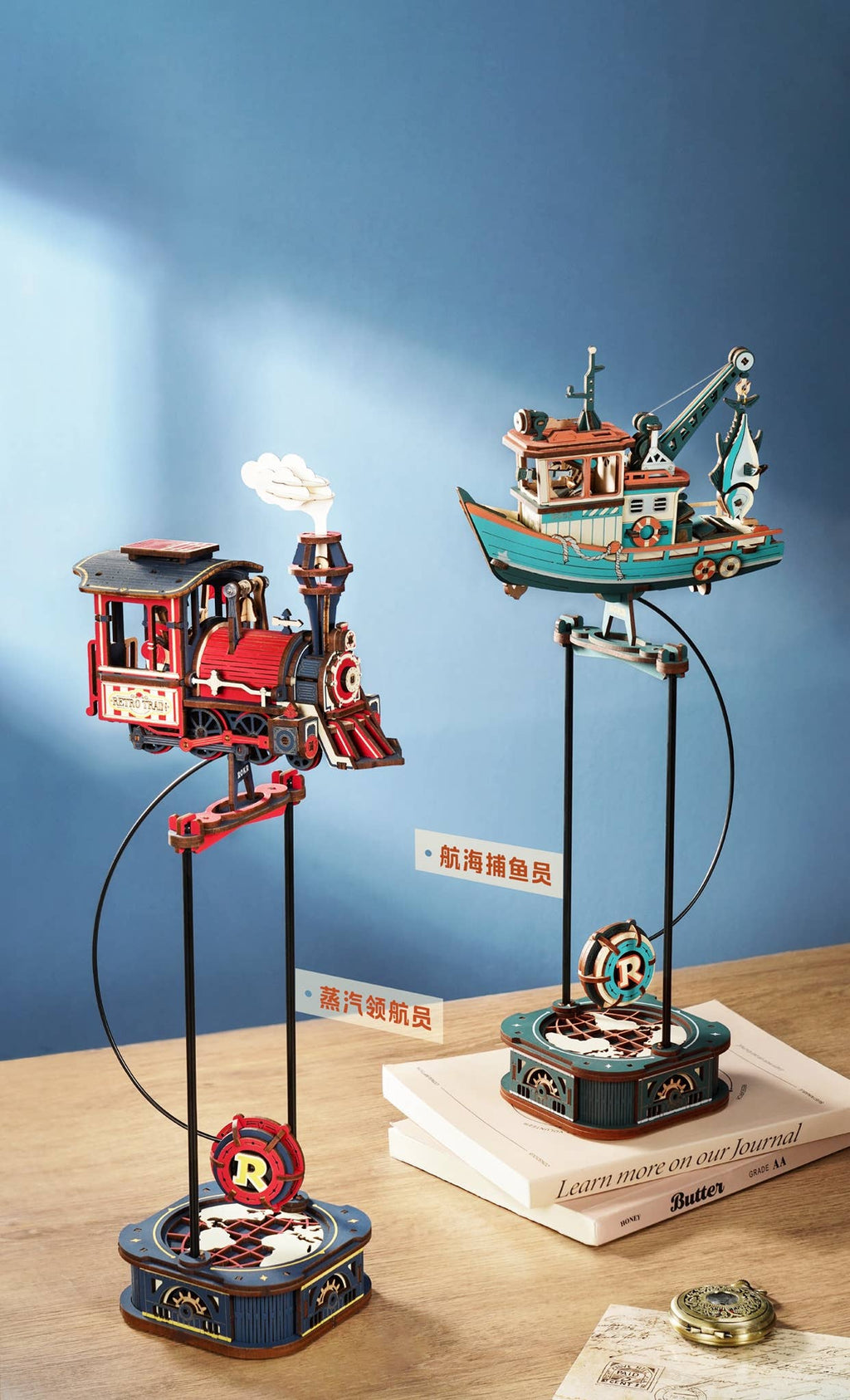 ROKR Power Express 3D Wooden Puzzle