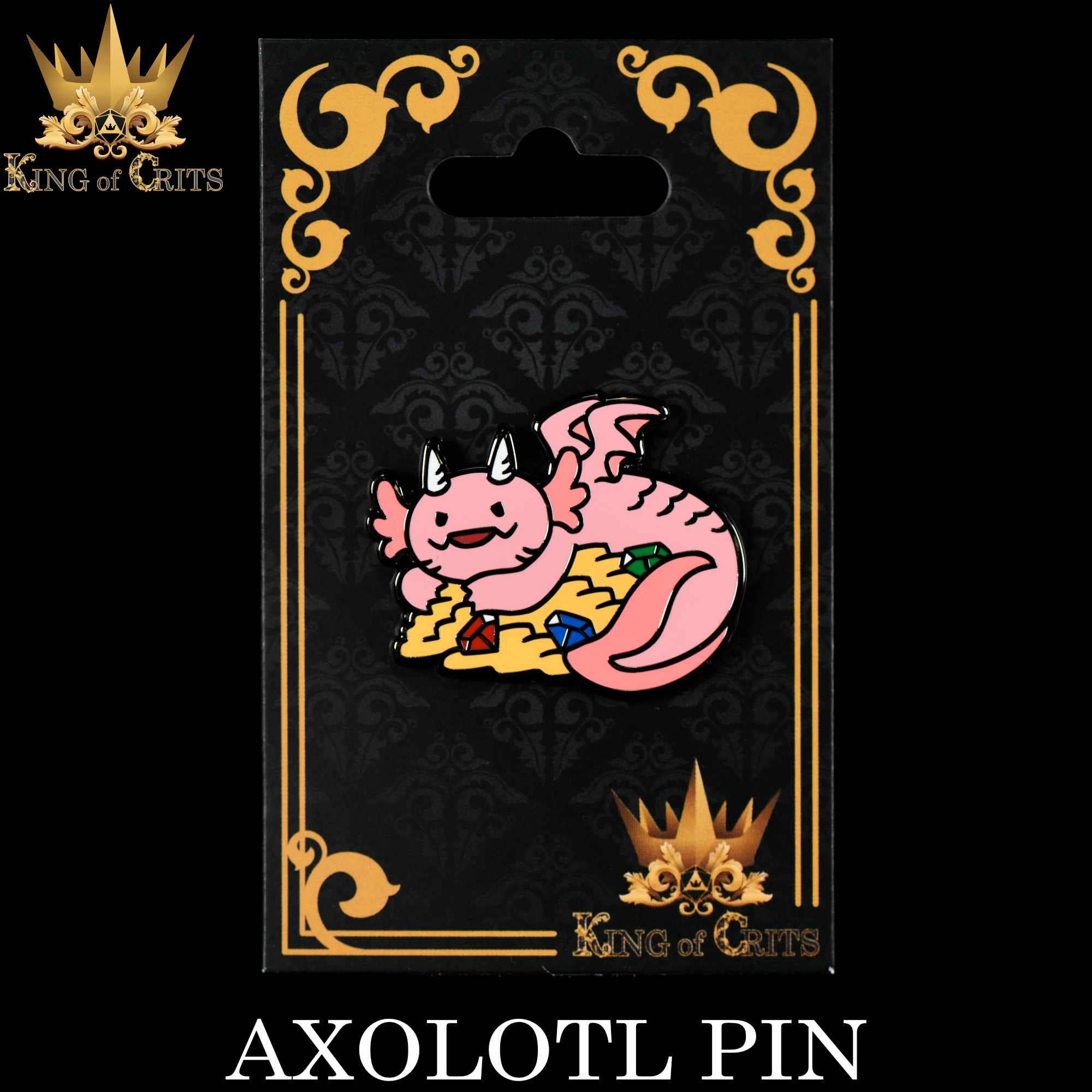 Axolotl (Enamel Pin)