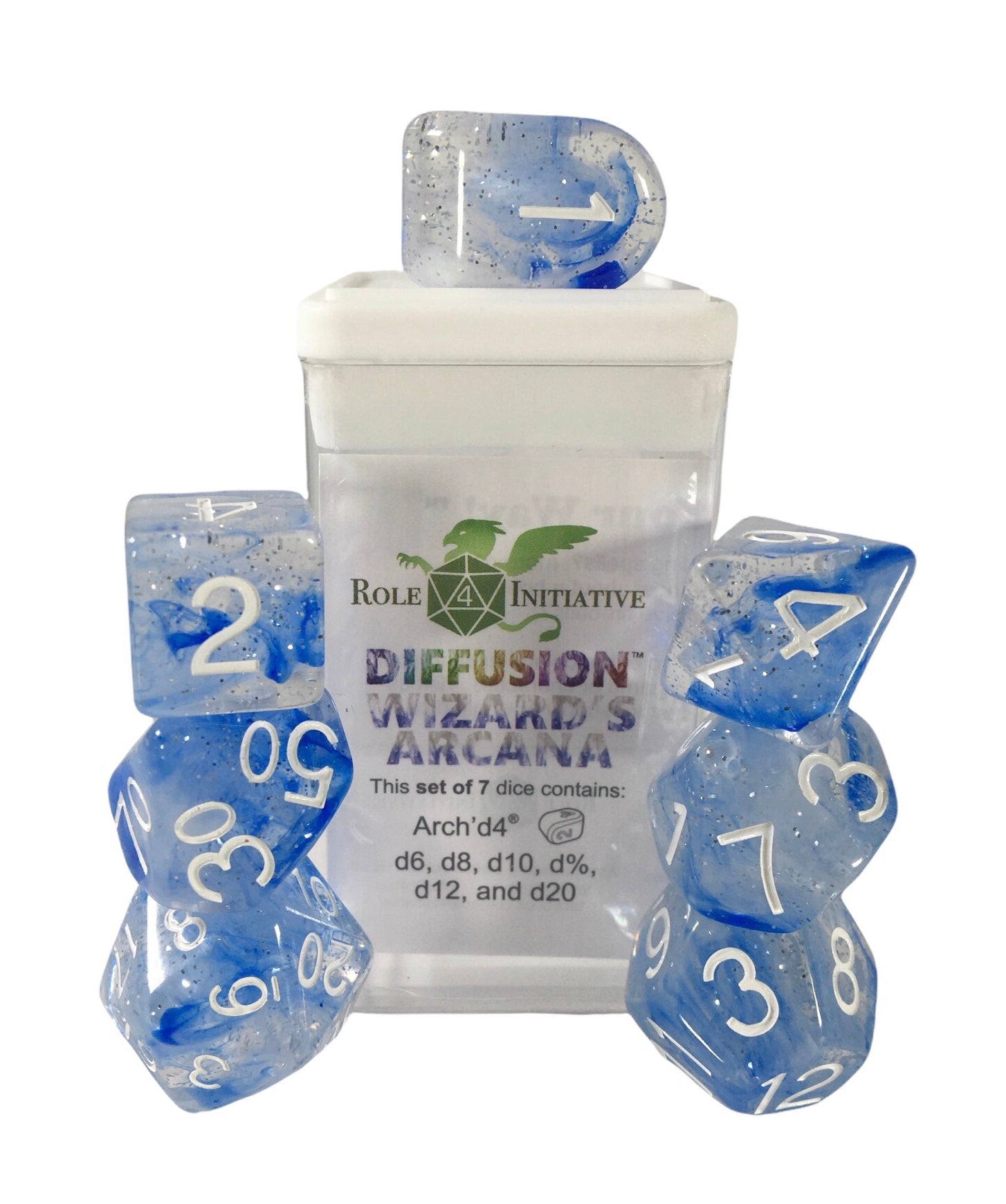 Diffusion Wizard's Arcana - Set of 7 w/ all numbers