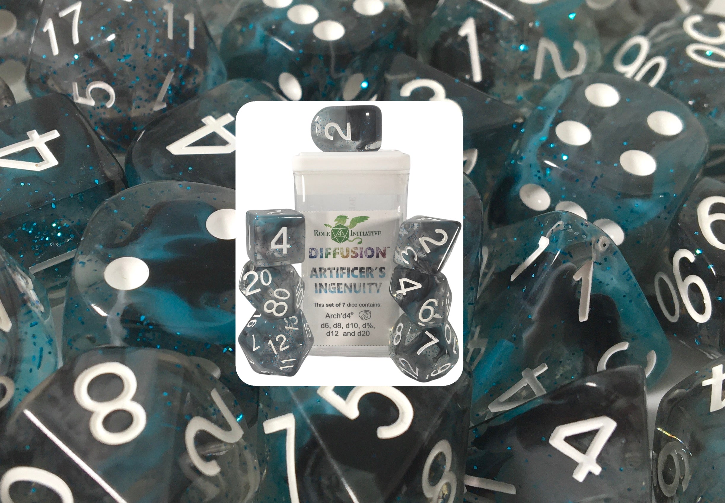 Diffusion Artificer's Ingenuity - Set of 7 w/ all numbers