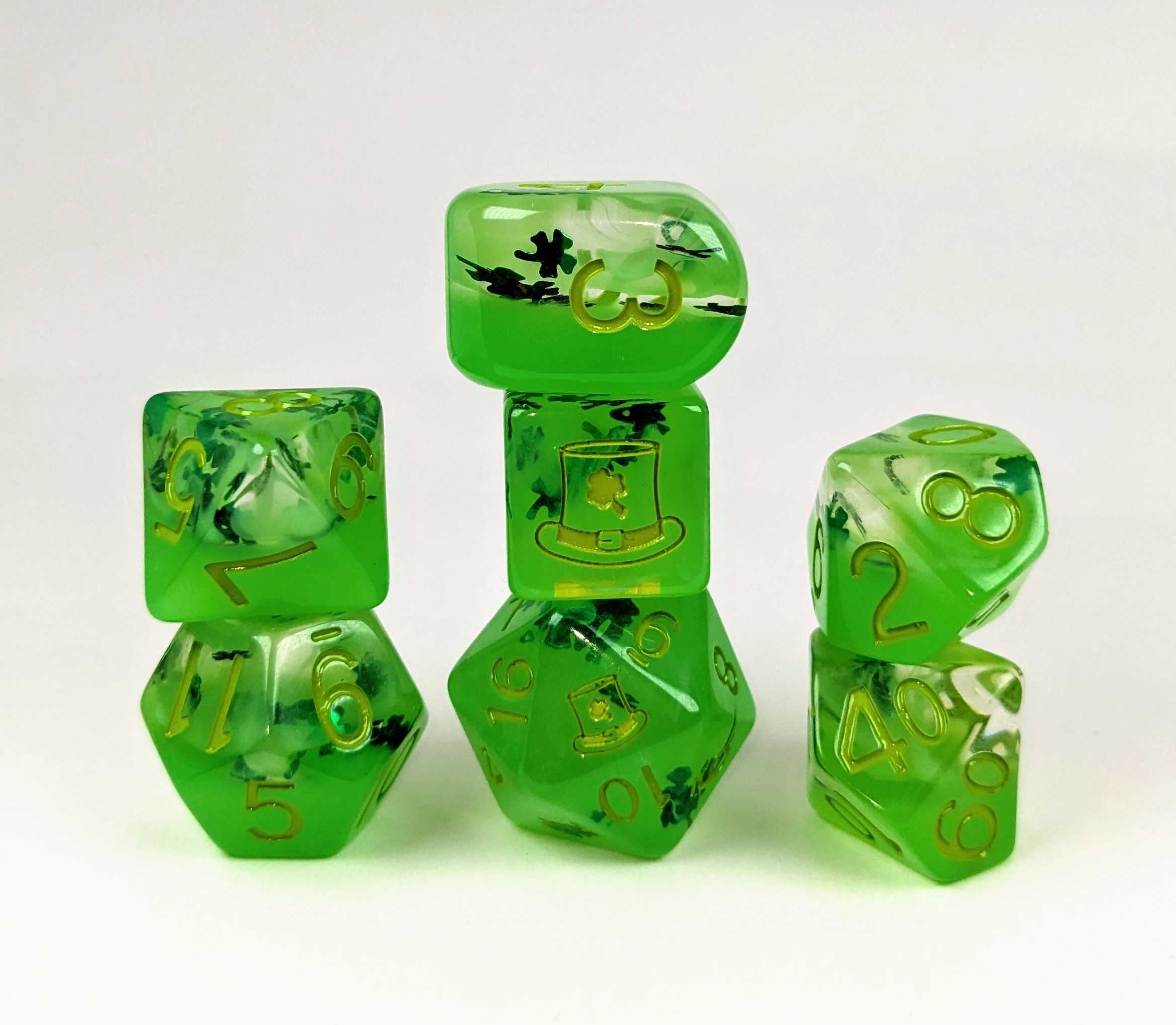 Diffusion Lit Leprechaun - Set of 7 with symbol