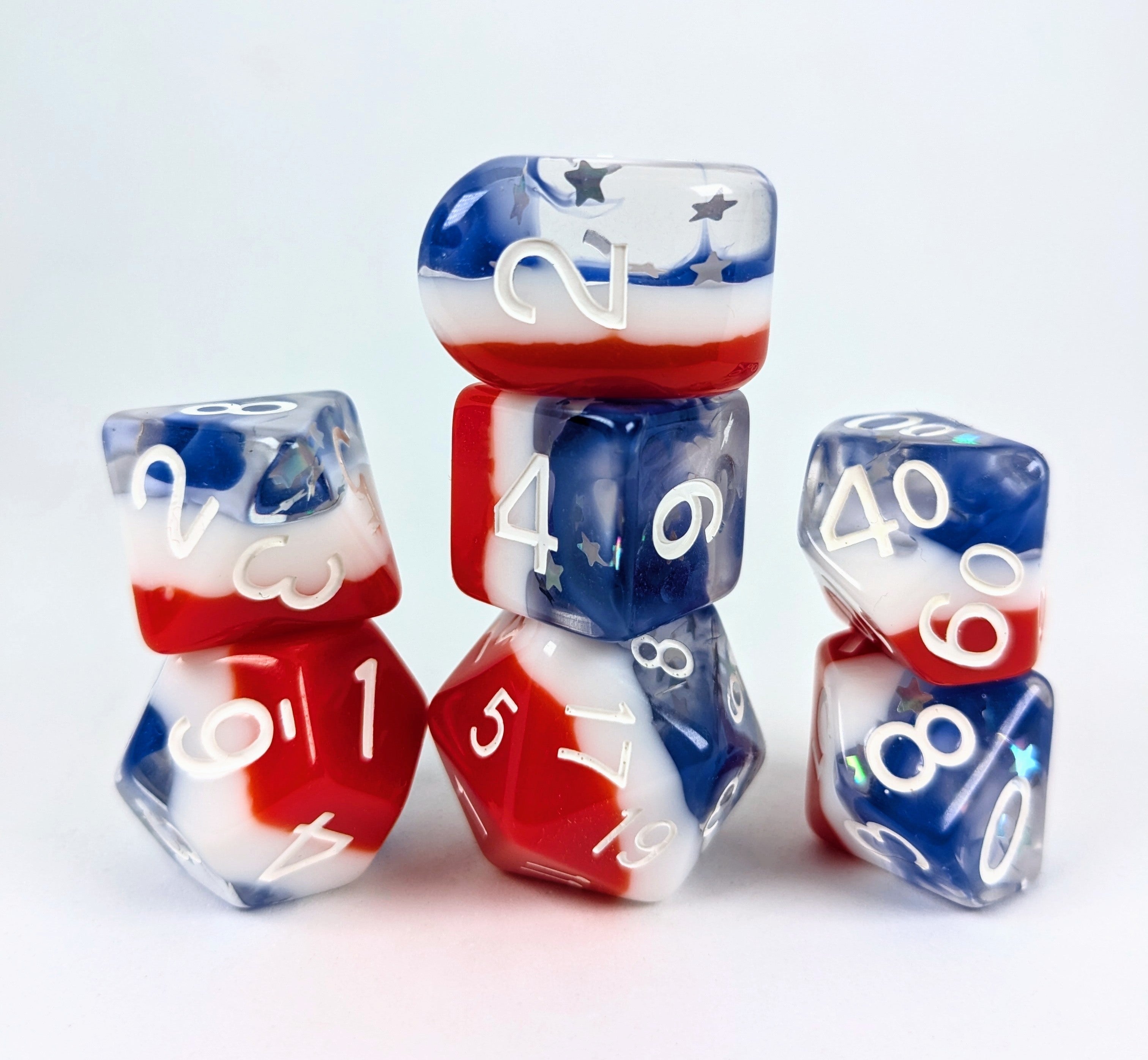 Diffusion Stars & Stripes- Set of 7