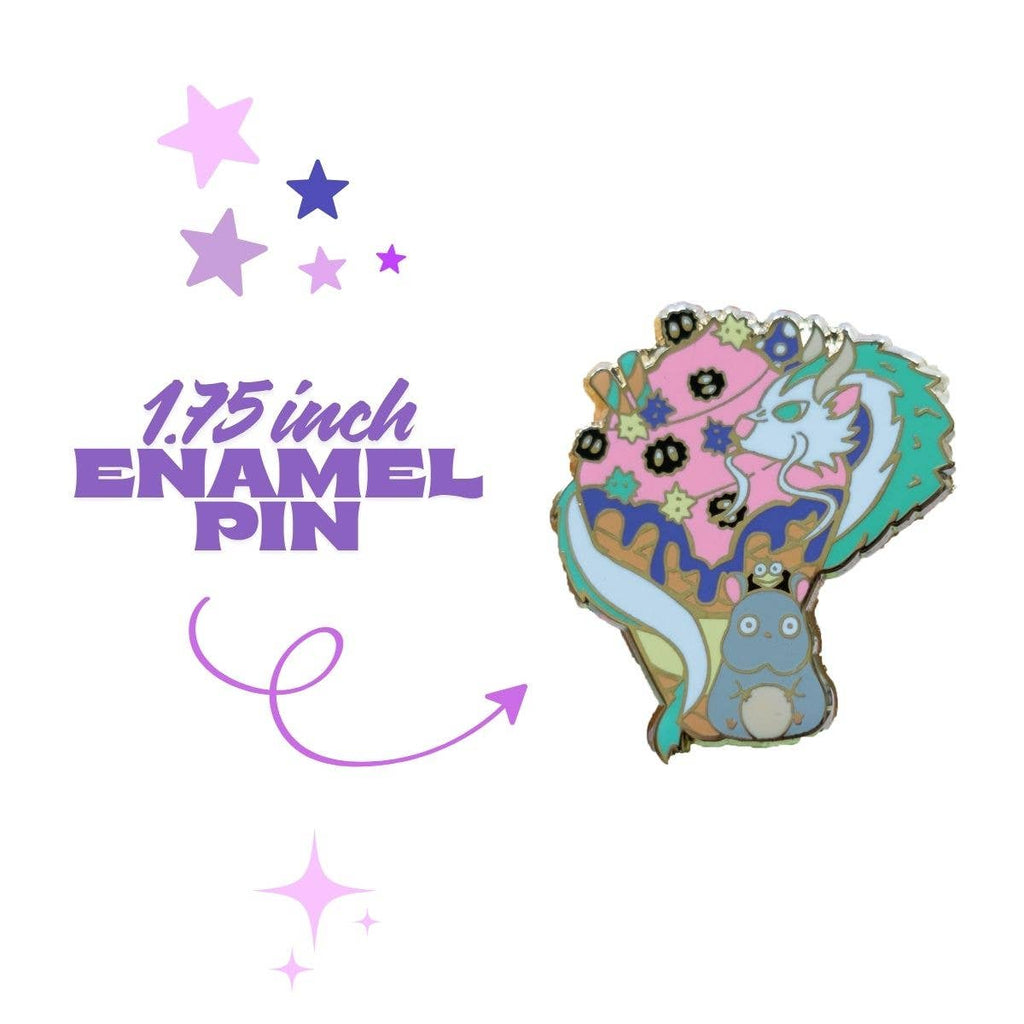 Studio Ghibli Spirited Away Ice Cream Enamel Pin