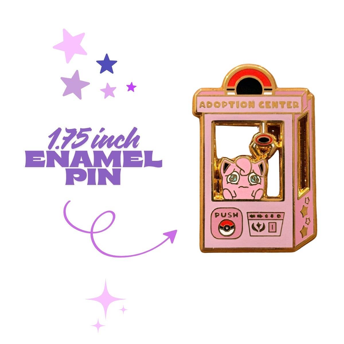 Pokemon Jigglypuff Enamel Pin // Anime // Gaming