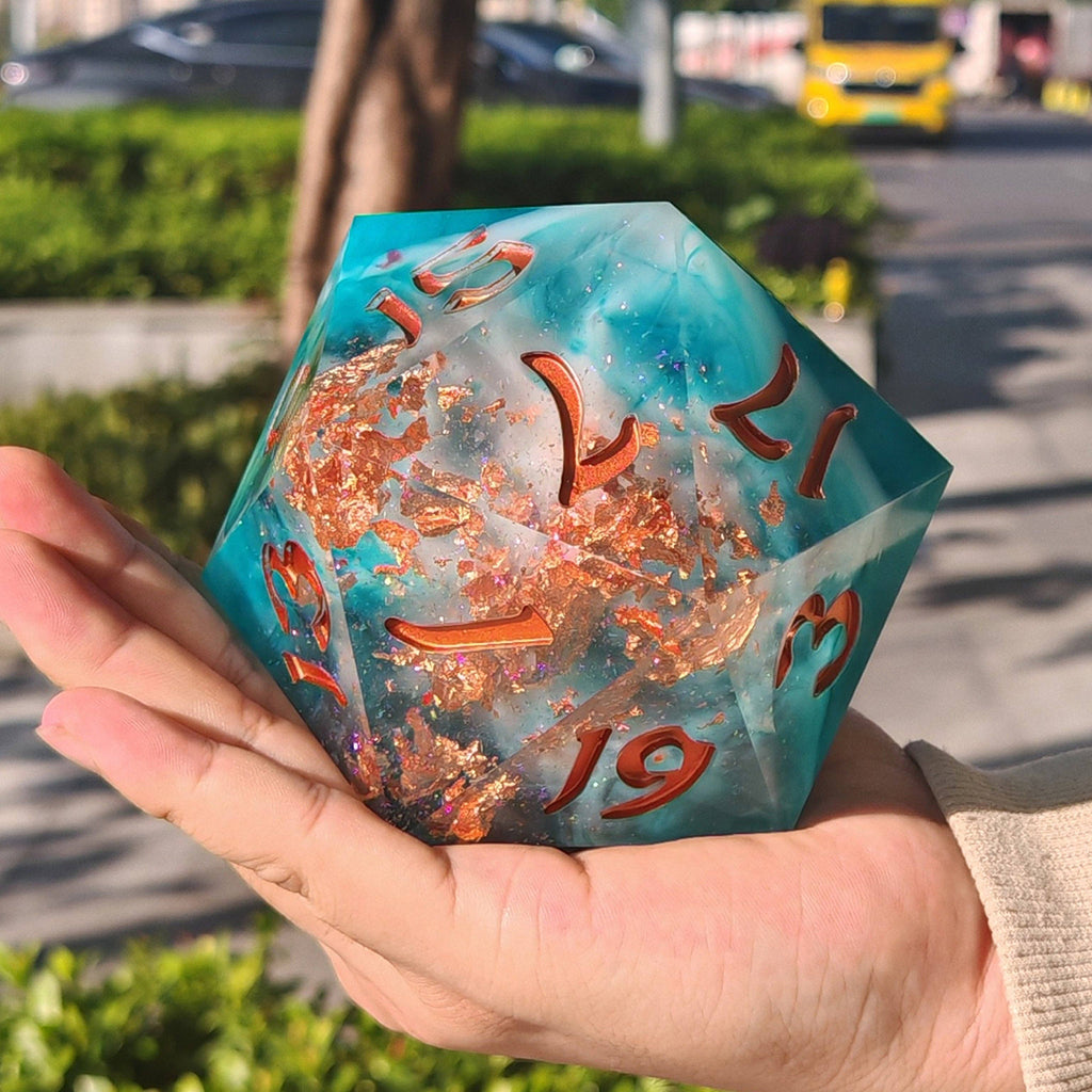 Captured Magic 100mm Chonk D20 - Cloudfall