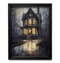 Moody Rainy House Box Frame