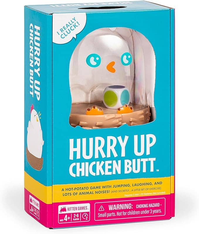 Hurry Up Chicken Butt - Hot Potato Style Card Game
