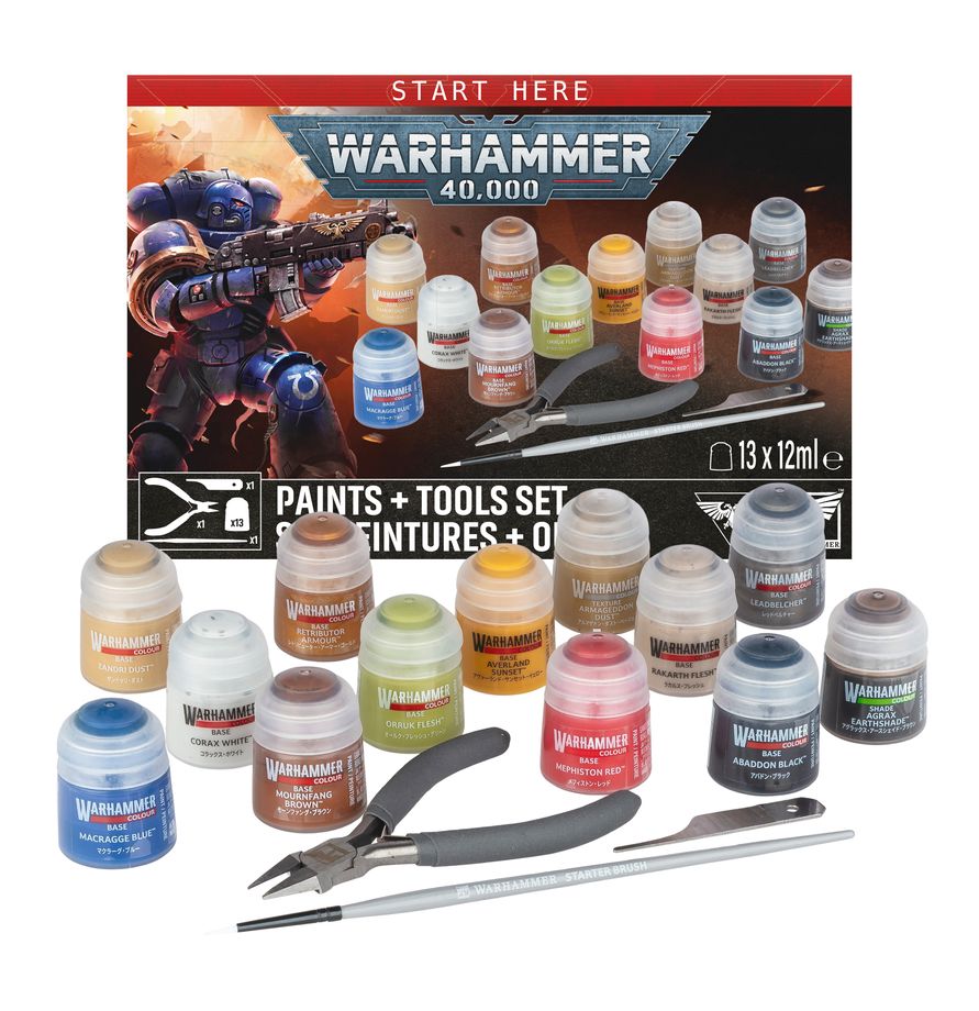 40K PAINTS + TOOLS ENG/SPA/PORT/LATV/ROM