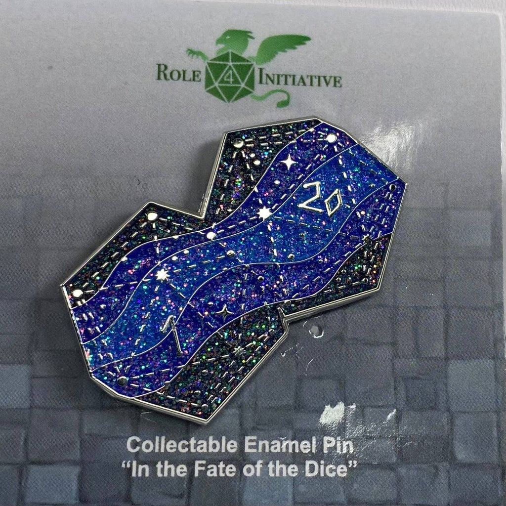 In the Fate of the Dice - Collectible Enamel Pin