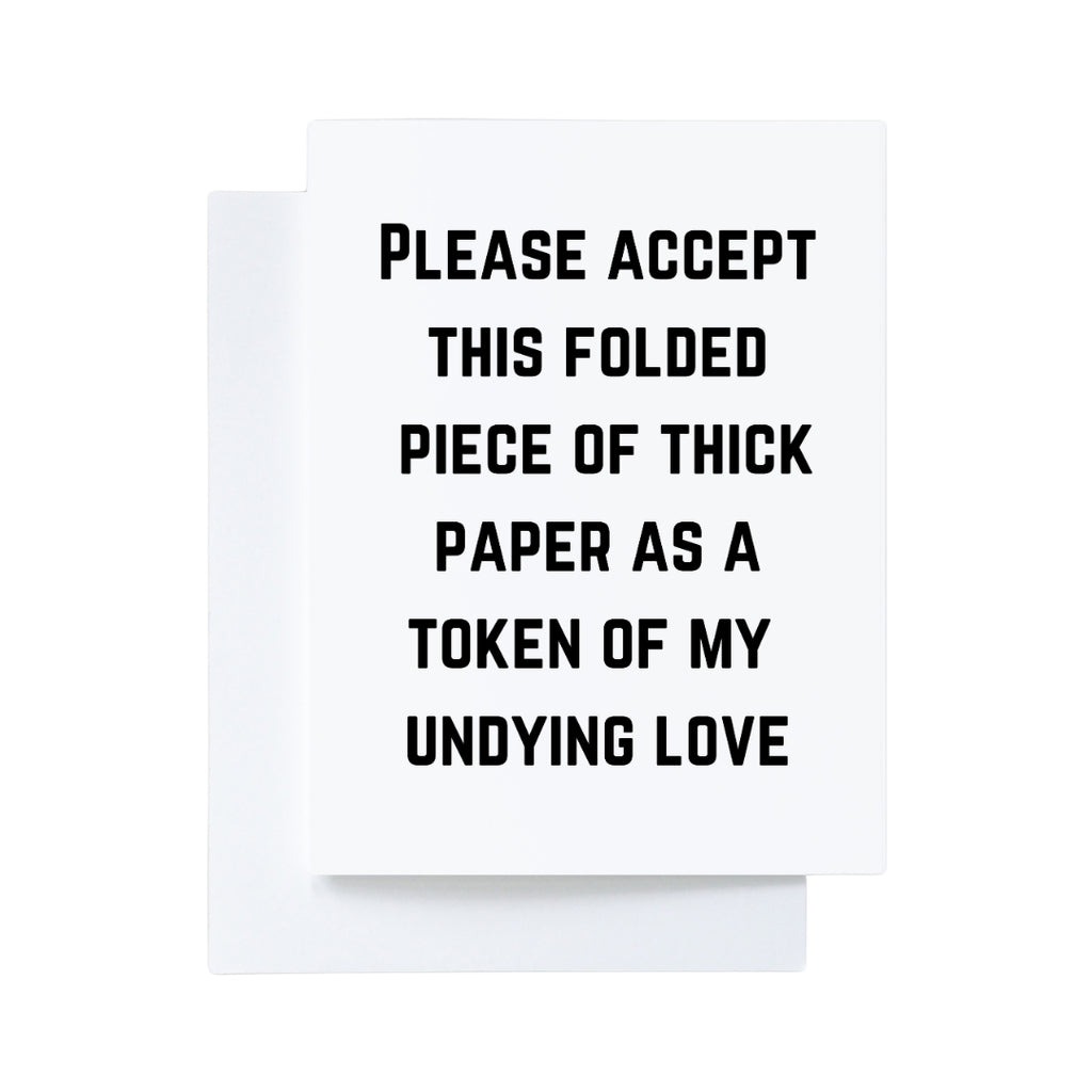 Funny Minimalist Card for Dad on Father’s Day