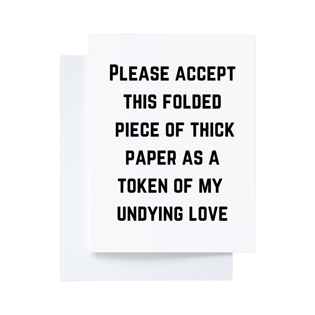 Funny Minimalist Card for Dad on Father’s Day