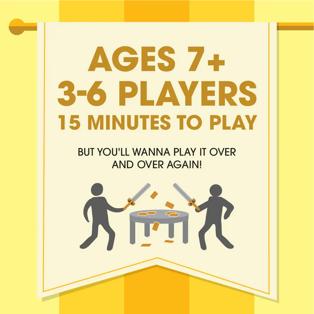 Let's Hit Each Other with Fake Swords: Action Card Game