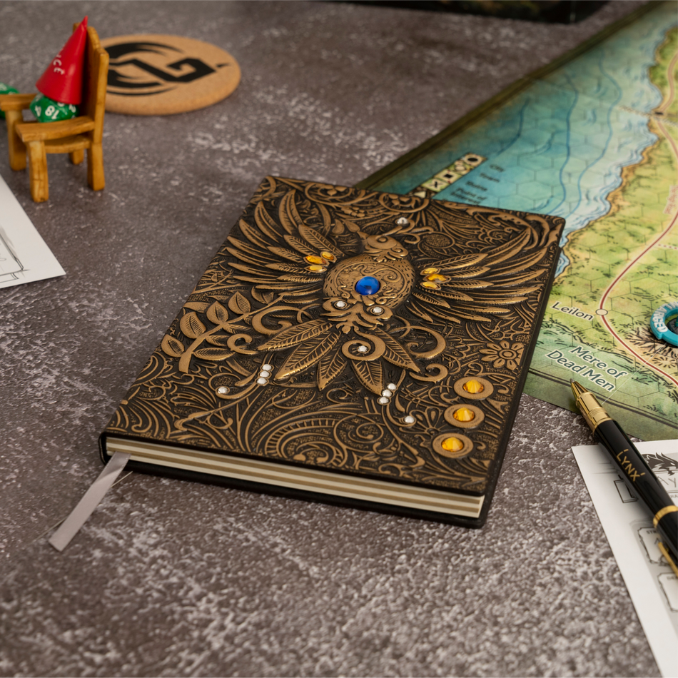 3D Faux - Leather Notbook/Journal
