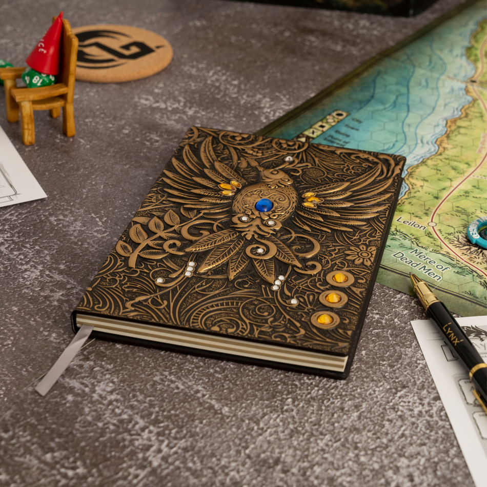 3D Faux - Leather Notbook/Journal