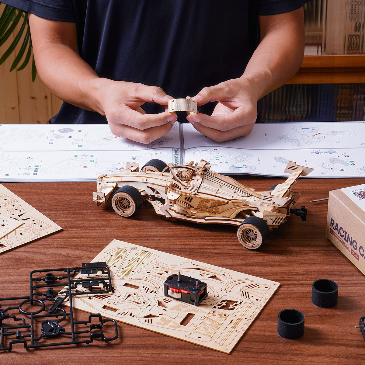 Racing Car 3D Wooden Puzzle