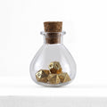 Unseelie Mini Metal RPG Dice Set  - Gold