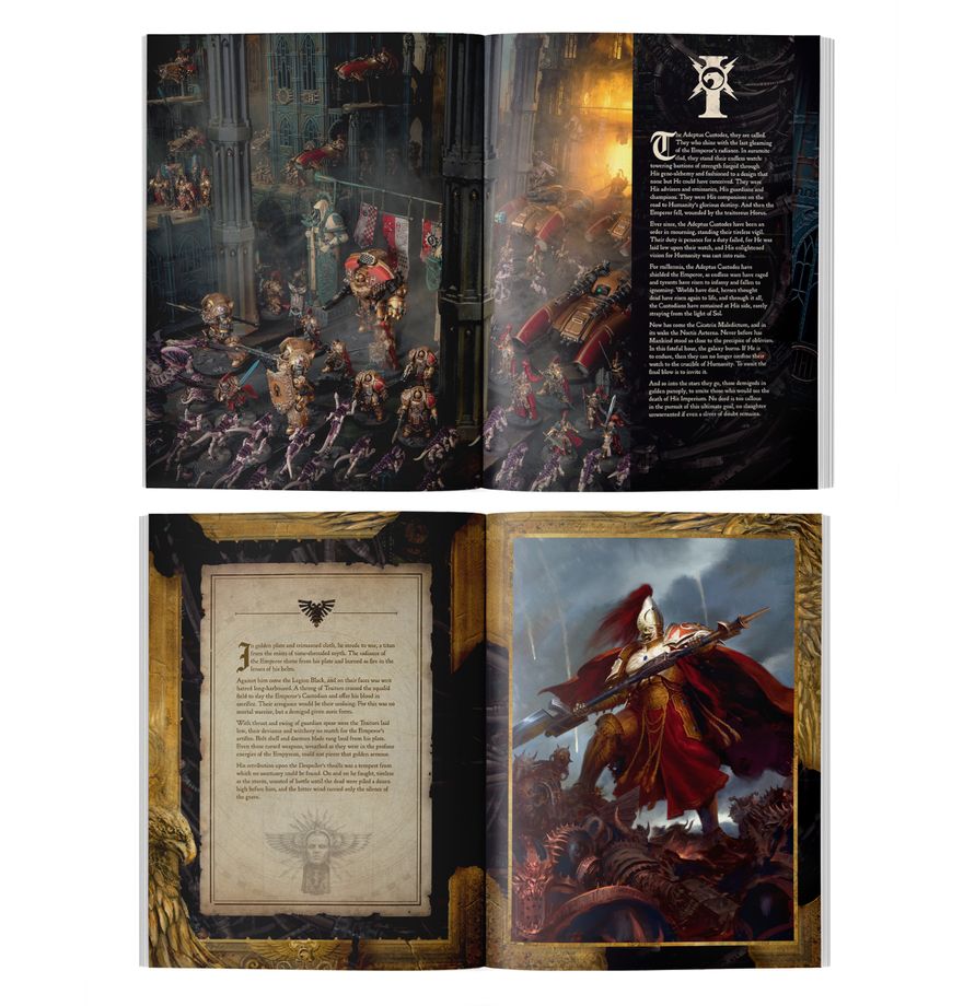 Codex: Adeptus Custodes (Pre-Order Release Date 10/17/26)
