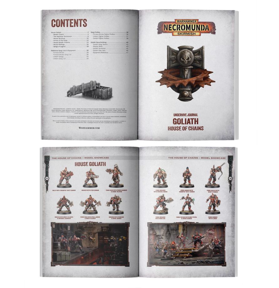Underhive Journal: Goliath - The House of Chains