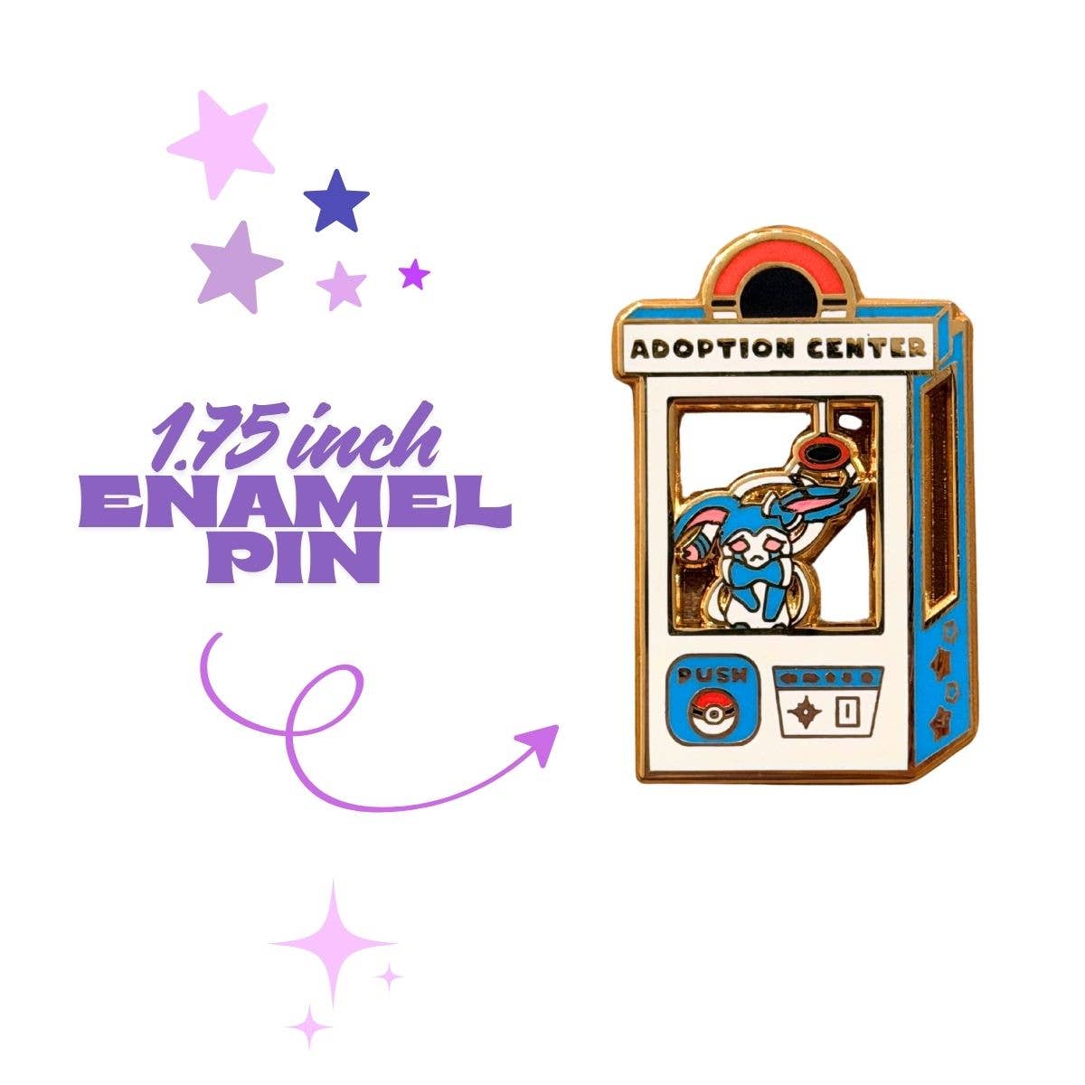 Pokemon Shiny Sylveon Enamel Pin // Anime // Gaming