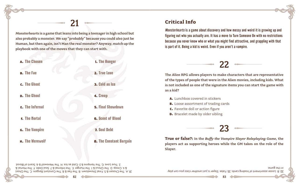 Düngeonmeister Book of RPG Trivia by Jef Aldrich