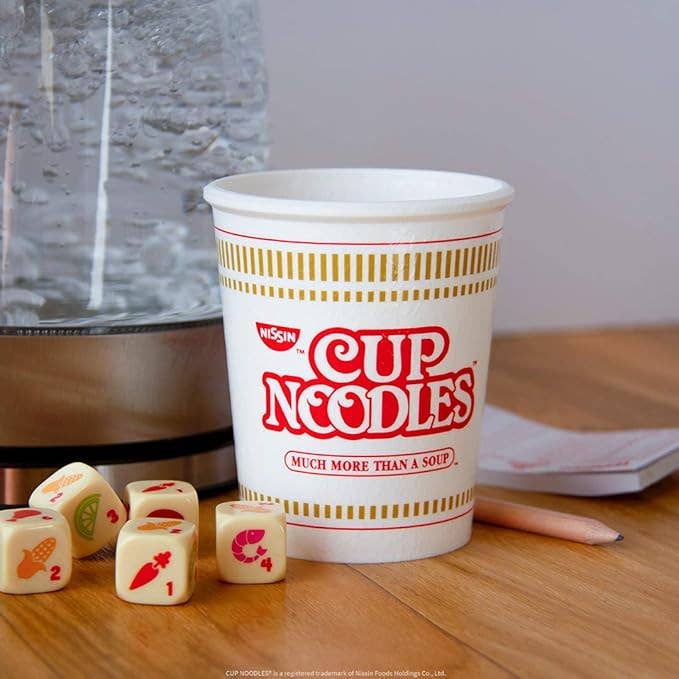 Cup Noodles Yahtzee Dice Game – Collectible Ramen Edition