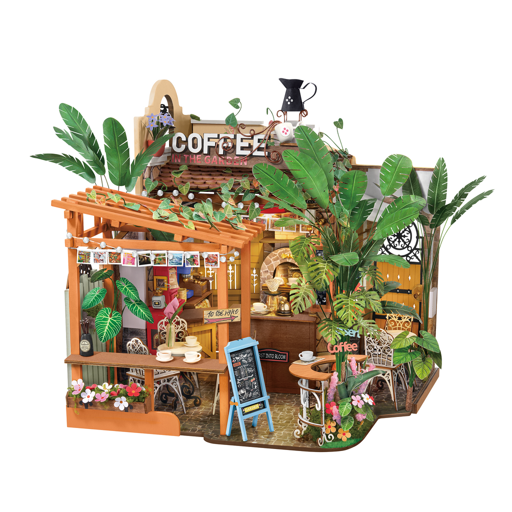 Rolife Leafree Café DIY Miniature House