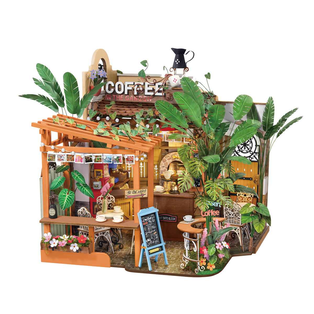 Rolife Leafree Café DIY Miniature House