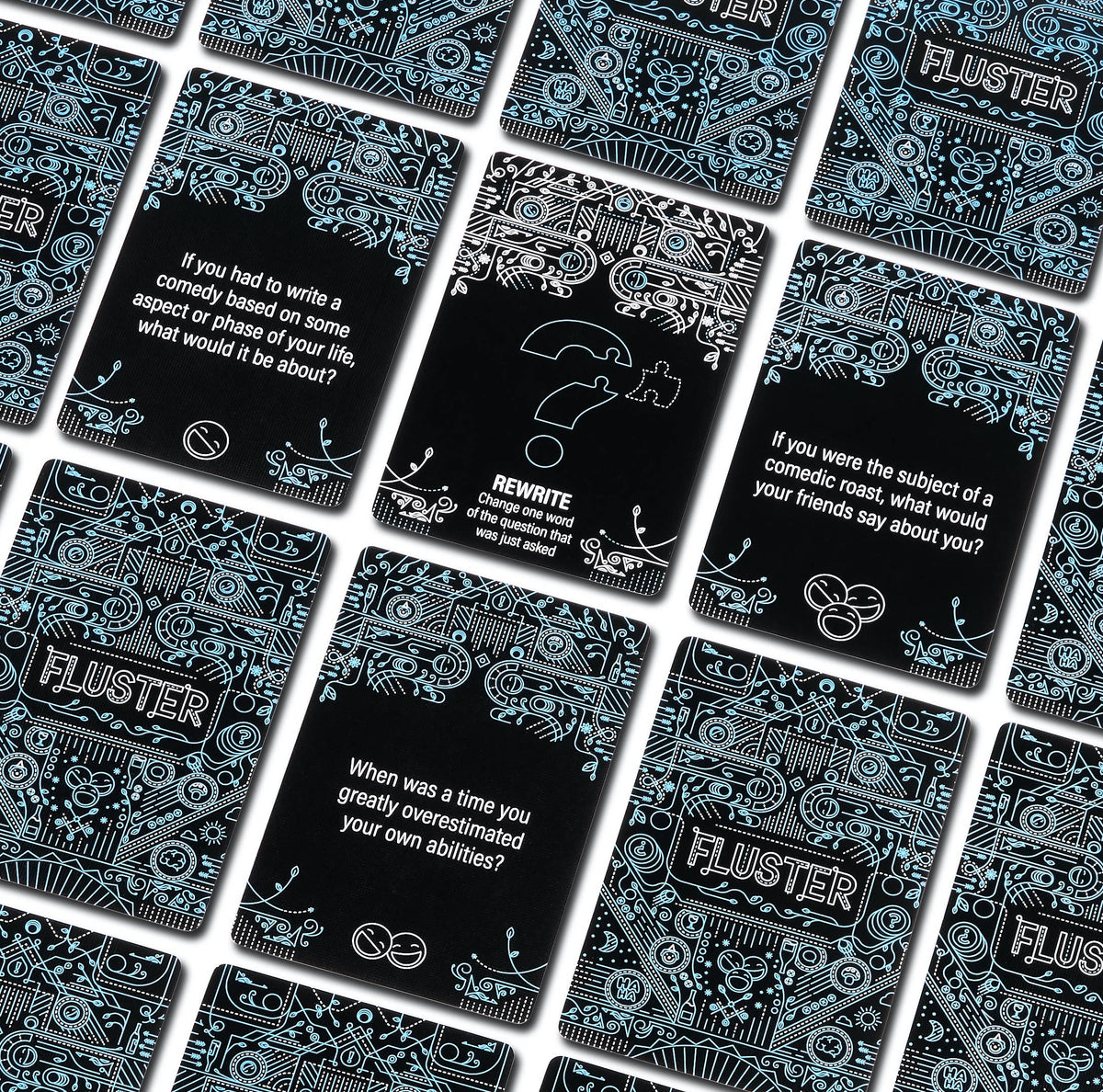 FLUSTER Laugh Pack: Conversation Card Game Expansion Pack