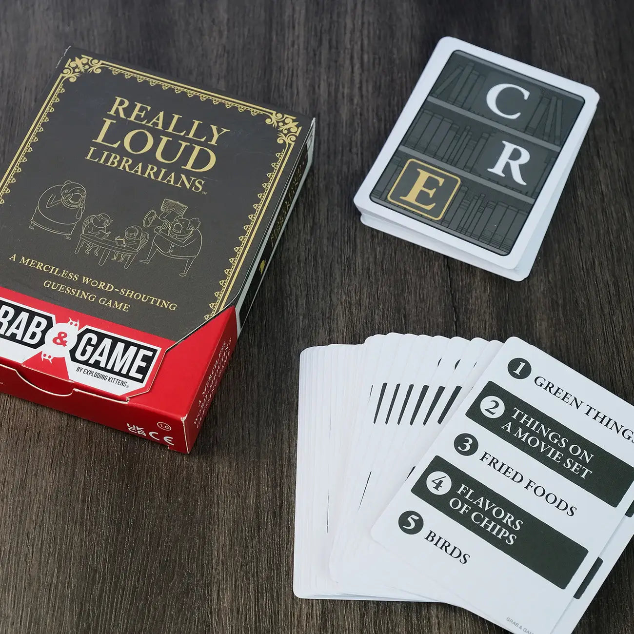 Grab and Game: Really Loud Librarians - Best Seller