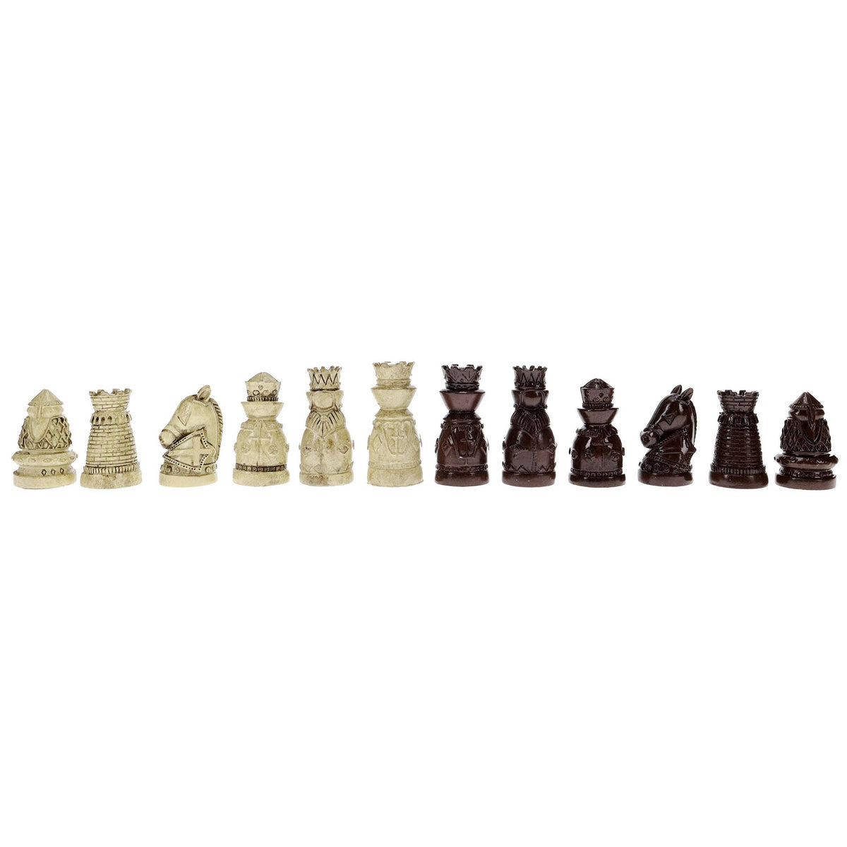 Medieval Themed Chess Set - 15 in., 2.185 in. King