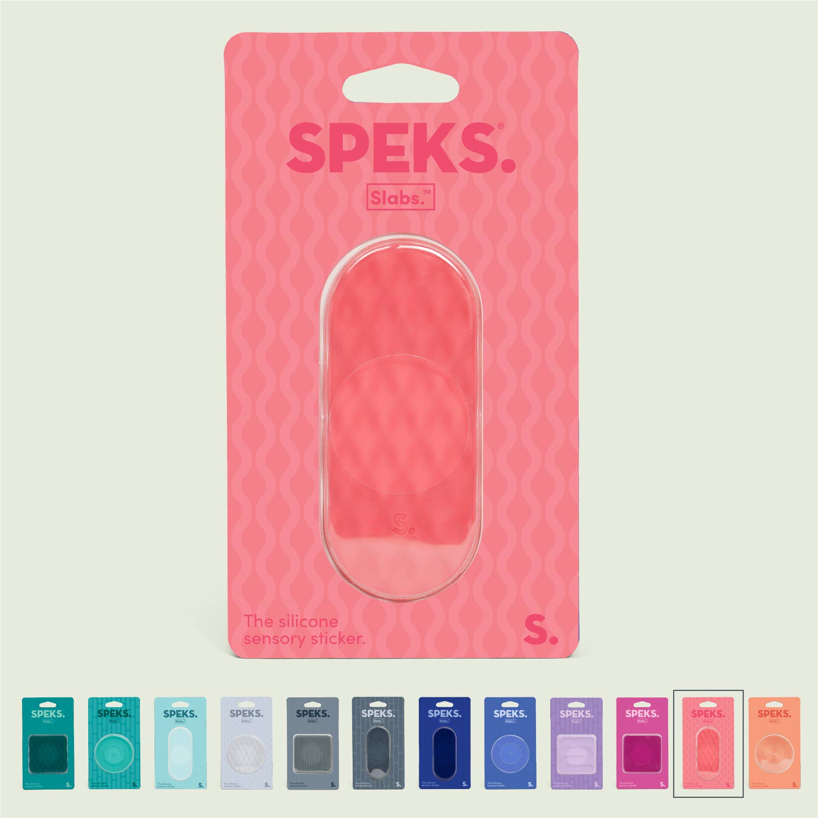 Slabs Silicone Sensory Sticker