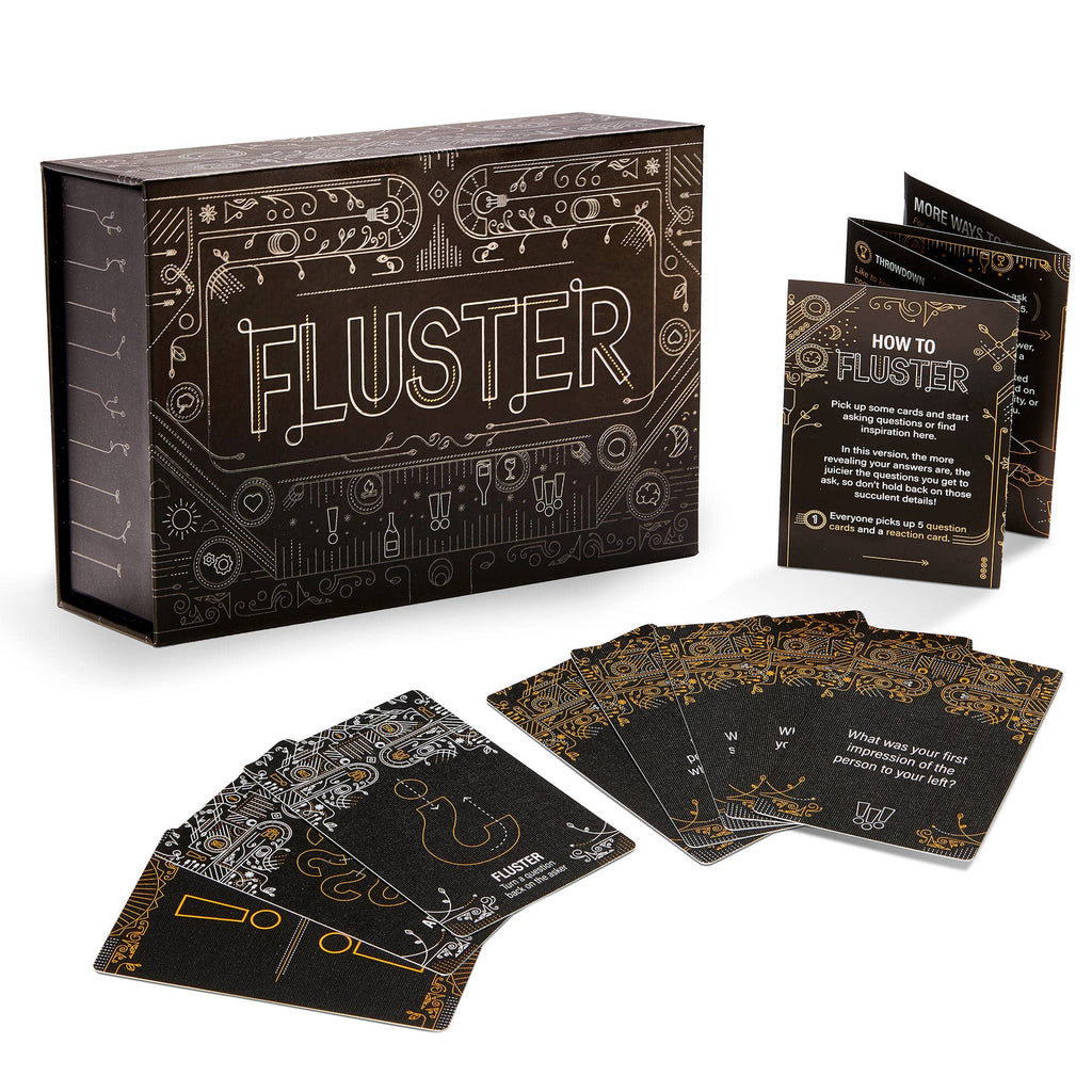 FLUSTER: Conversation Card Game for Deeper Connections