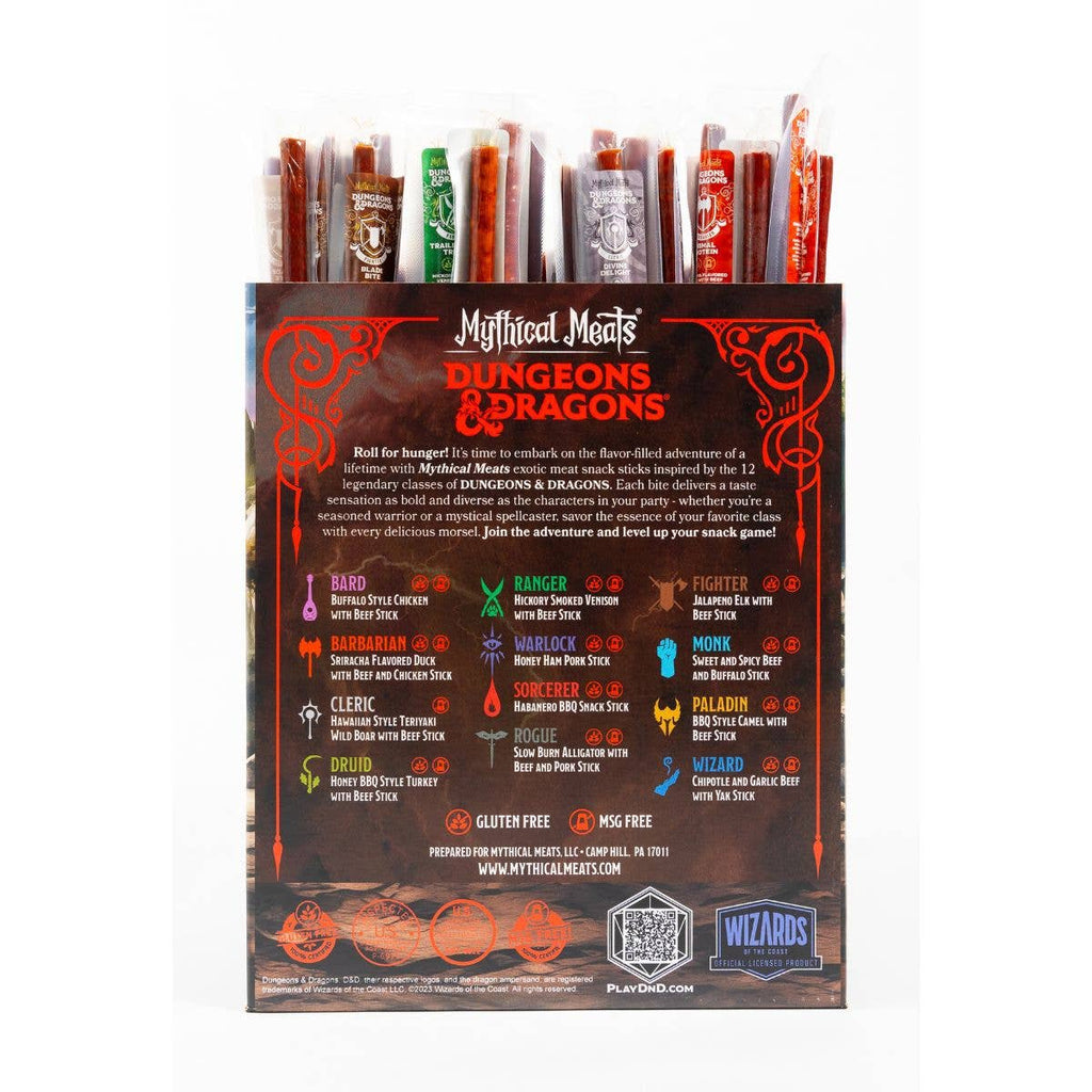 12 Flavors DUNGEONS & DRAGONS® Meat Snacks