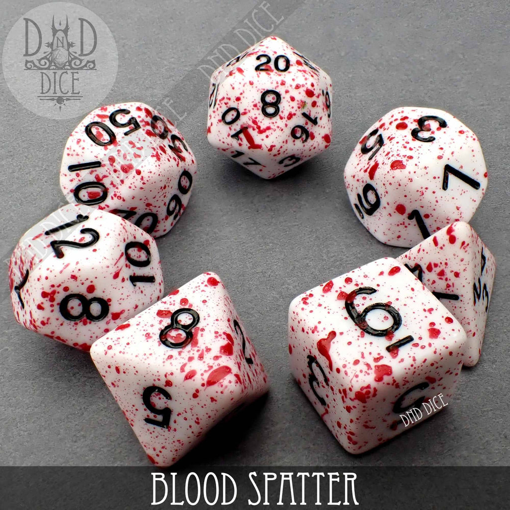 Blood Spatter (Hand Painted)