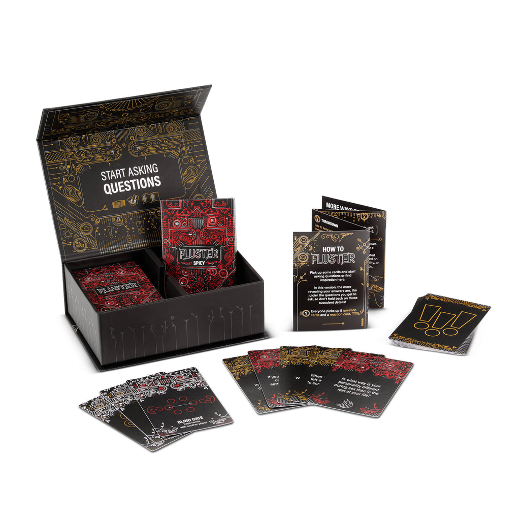 FLUSTER Spicy Pack: Conversation Card Game Expansion Pack