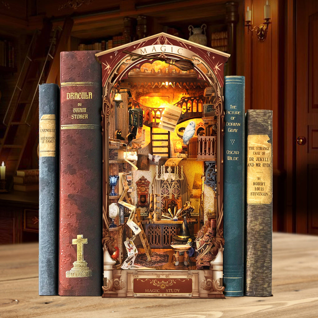 DIY Book Nook Kit: Magic Study