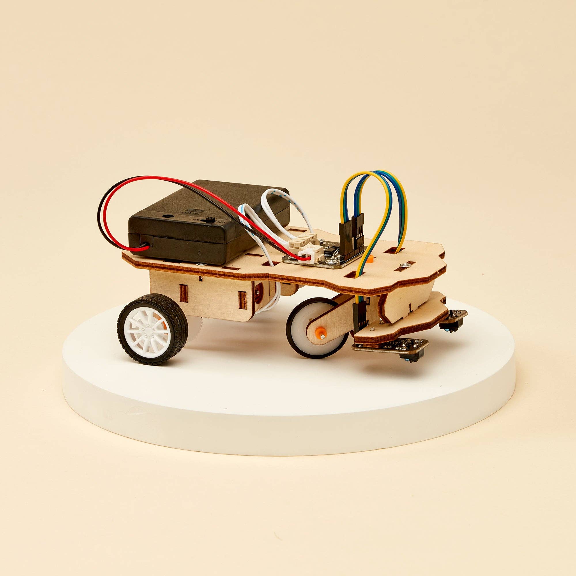 Line Follower Robot DIY Kit, Educational STEM Toy, Craft Kit