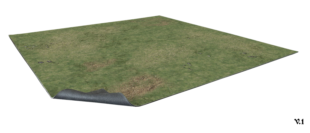 Battle Systems: Grassy Fields Gaming Mat 2x2 v.1