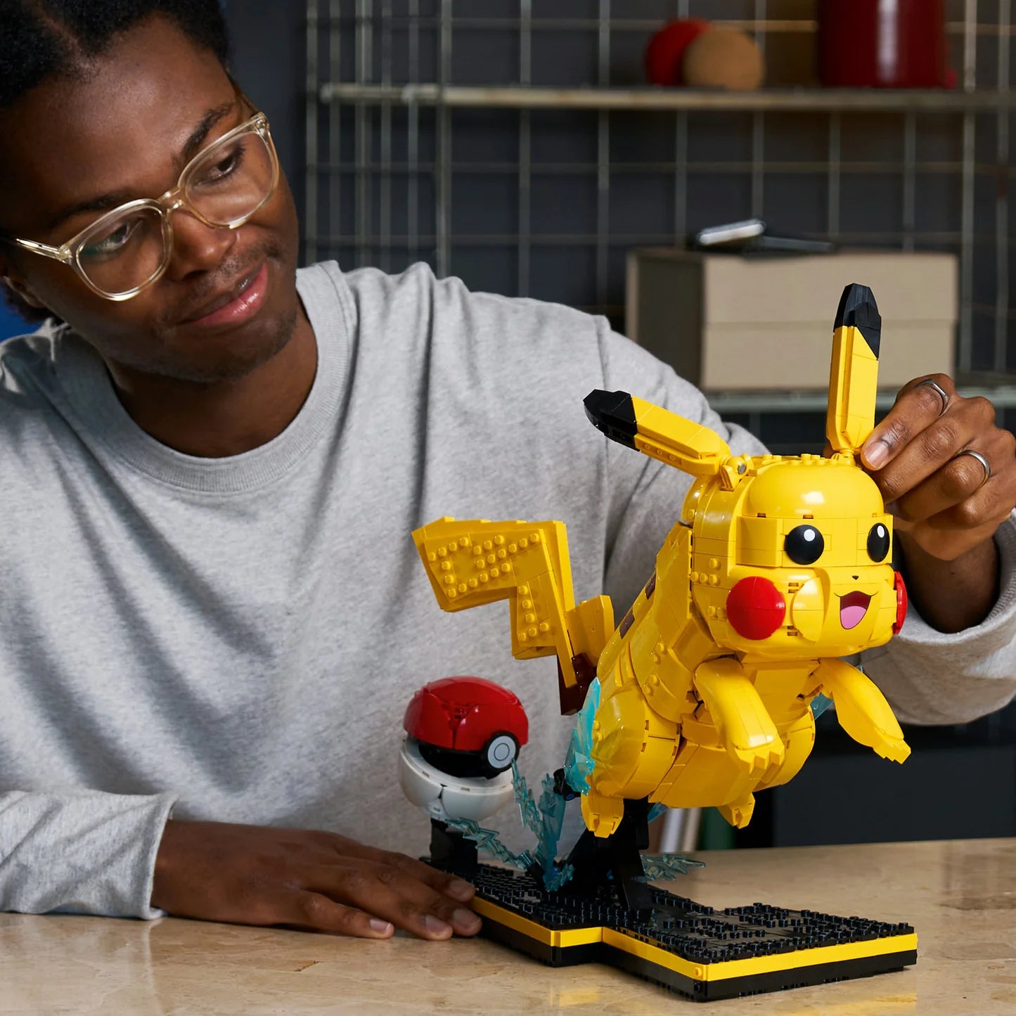 Pikachu and Poké Ball