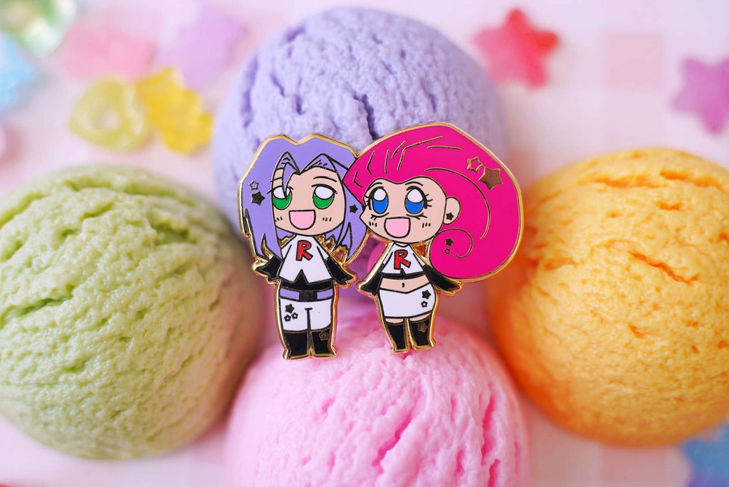 Team Rocket Enamel Pin