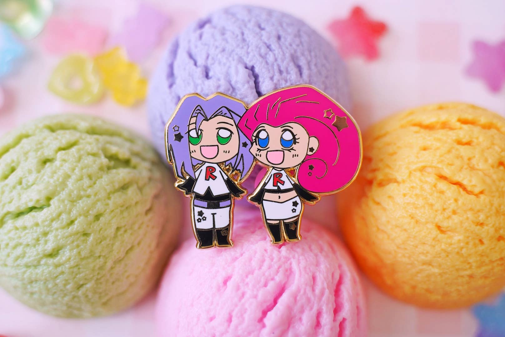Team Rocket Enamel Pin