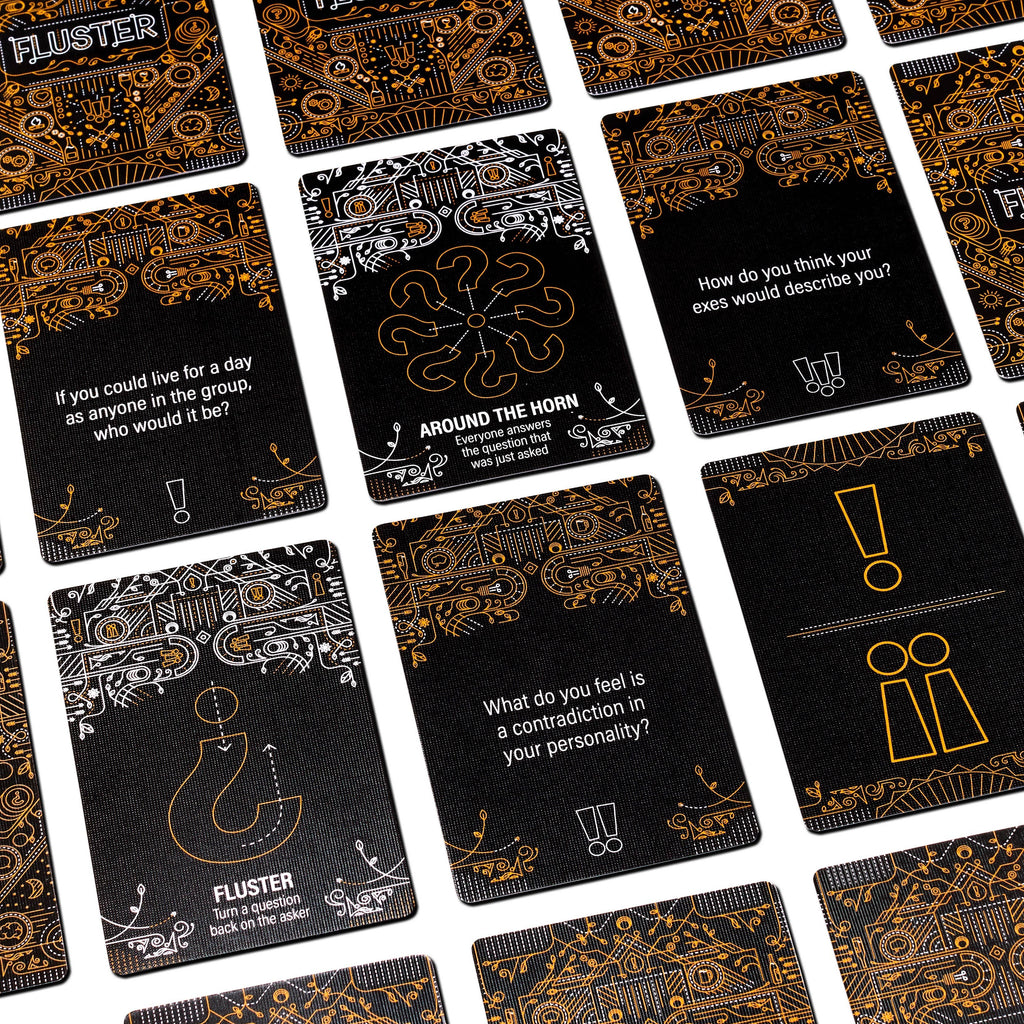 FLUSTER: Conversation Card Game for Deeper Connections