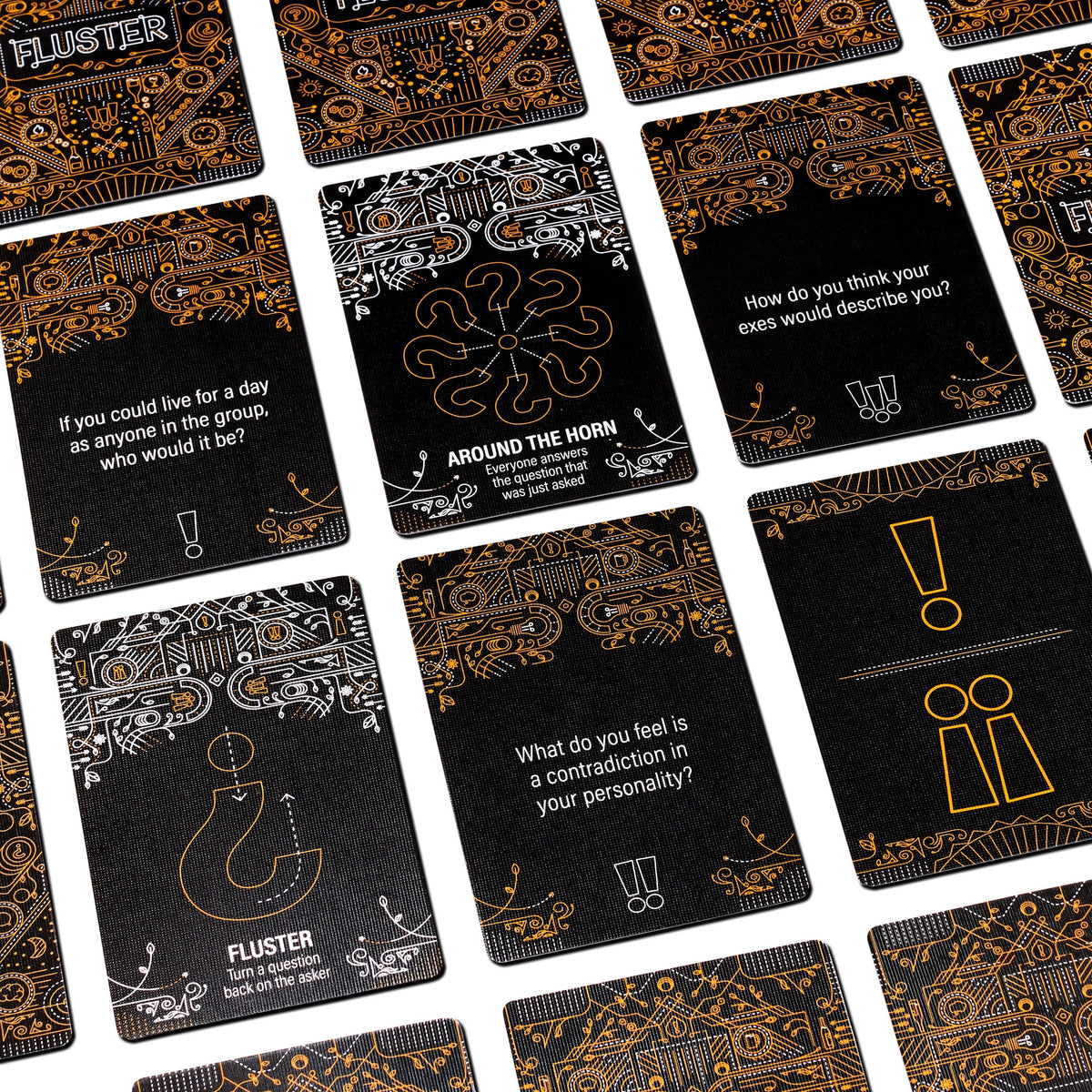 FLUSTER: Conversation Card Game for Deeper Connections