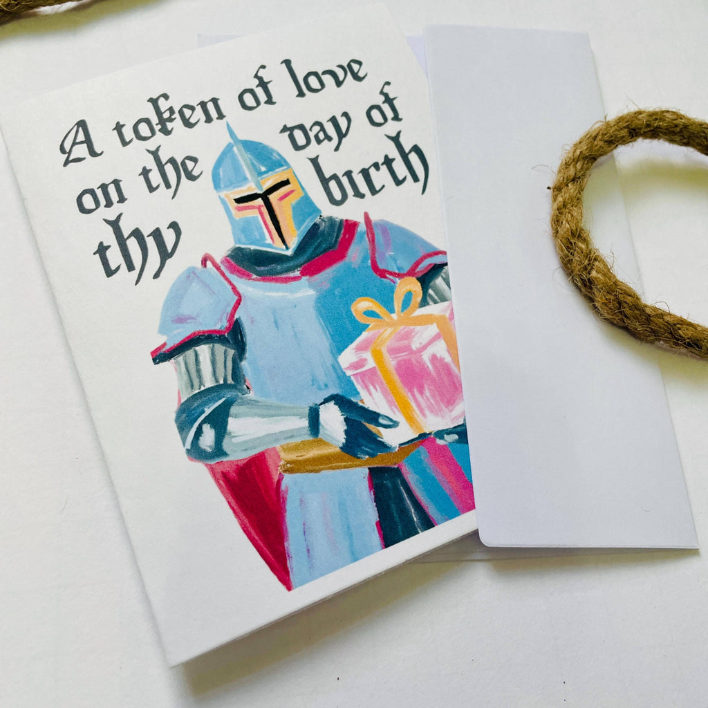 Medieval & Renaissance Role-Playing Birthday Card