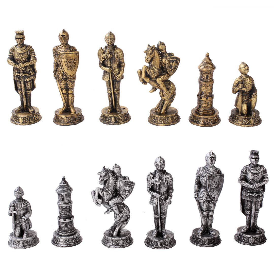Chess Set - Medieval Knights