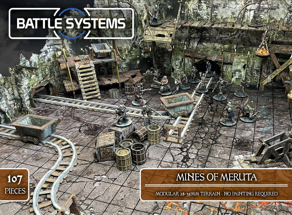 Battle Systems: Fantasy Dungeon - Mines of Meruta