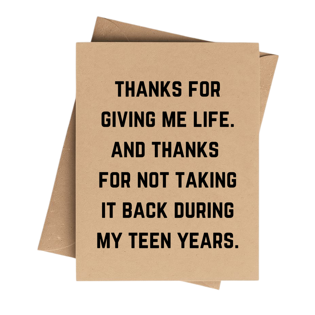 Funny Simplistic Card for Dad on Father’s Day 