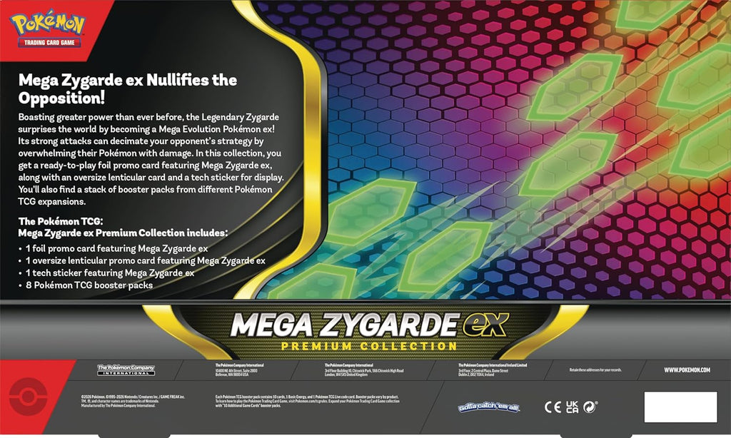 Pokemon TCG: Mega Zygarde EX Premium Collection Case