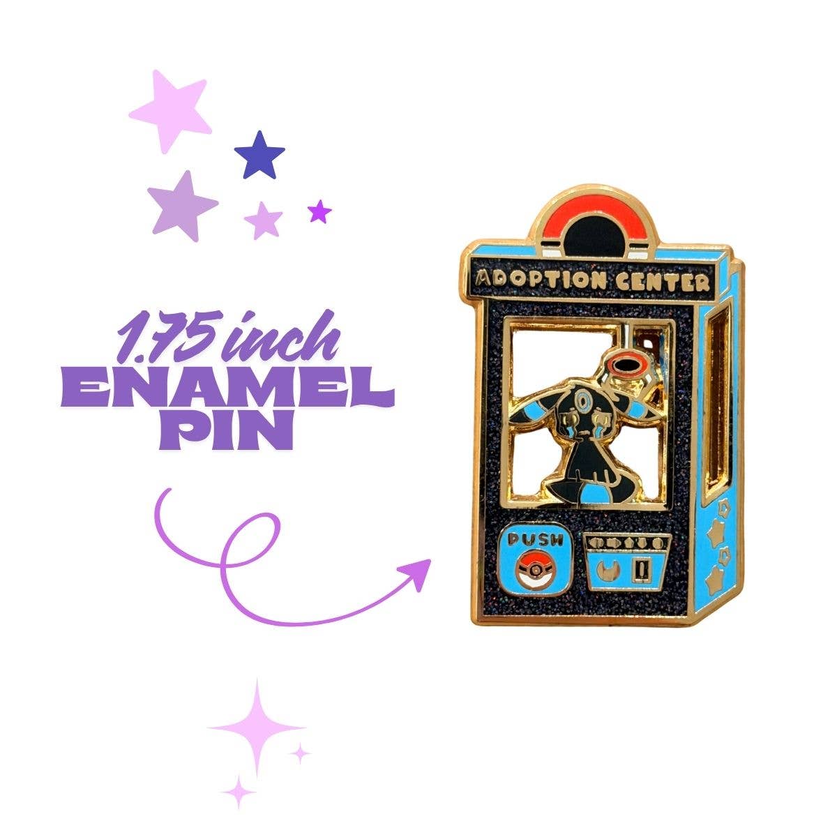 Pokemon Shiny Umbreon Enamel Pin // Anime // Gaming