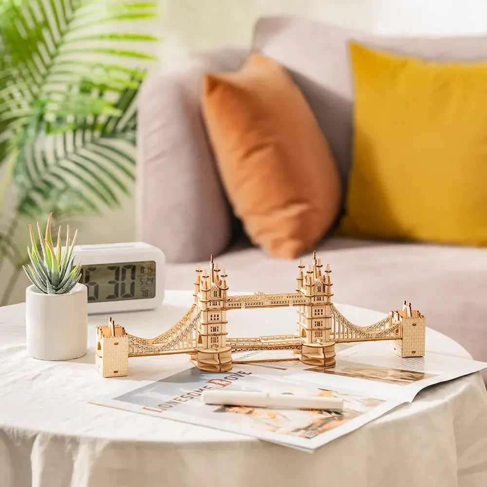 Rolife Tower Bridge with Lights 3D Wooden Puzzle